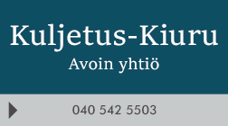 Kuljetus-Kiuru Avoin yhtiö logo